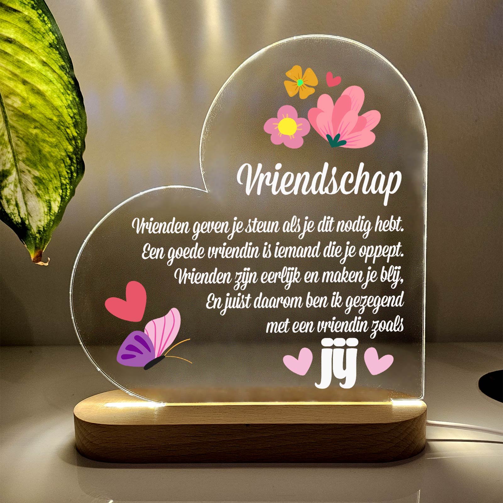 Een goeie vriendin - Ledlamp - Bella Mia