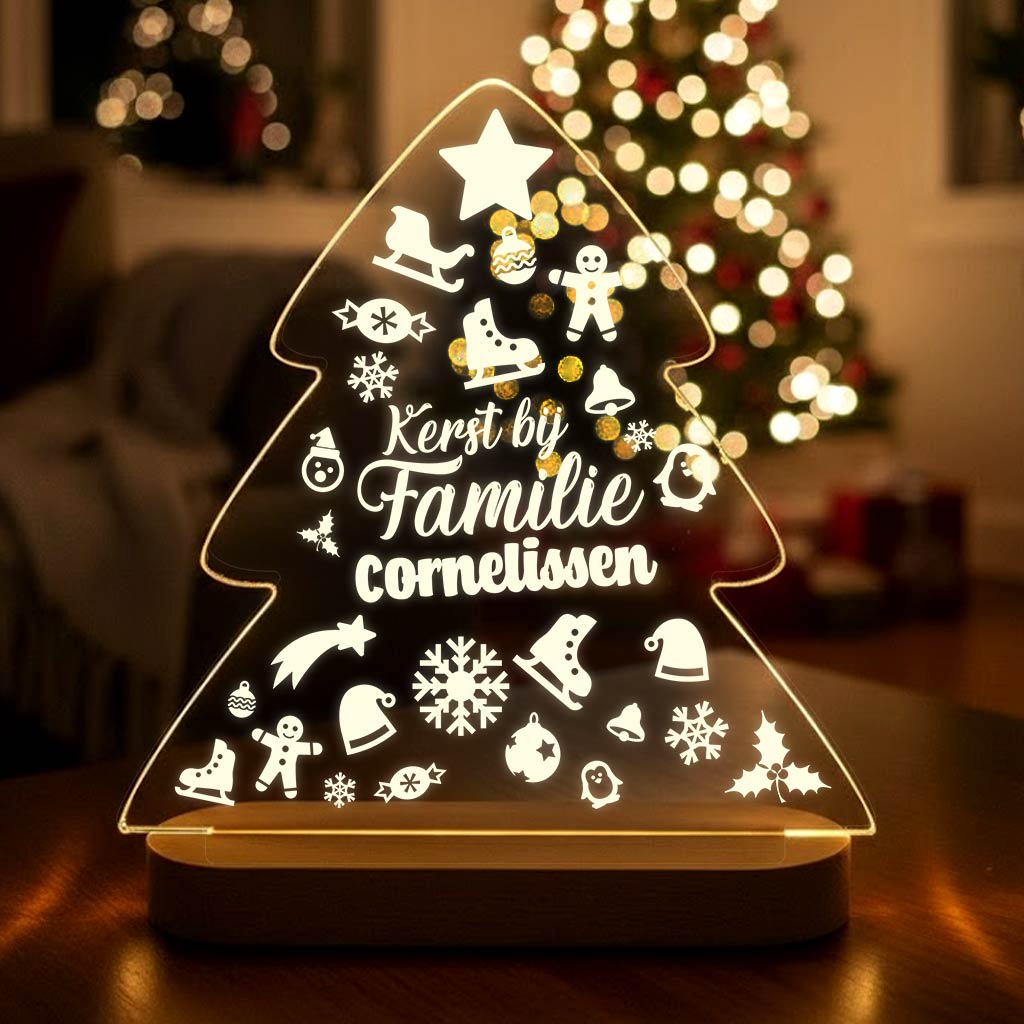 Familie Kerstboom - Ledlamp - Bella Mia