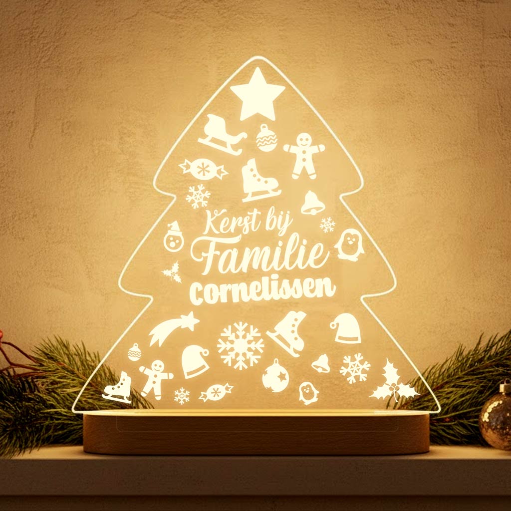 Familie Kerstboom - Ledlamp - Bella Mia