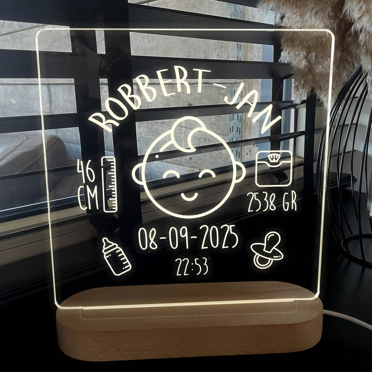 Geboortelampje - Bella Mia