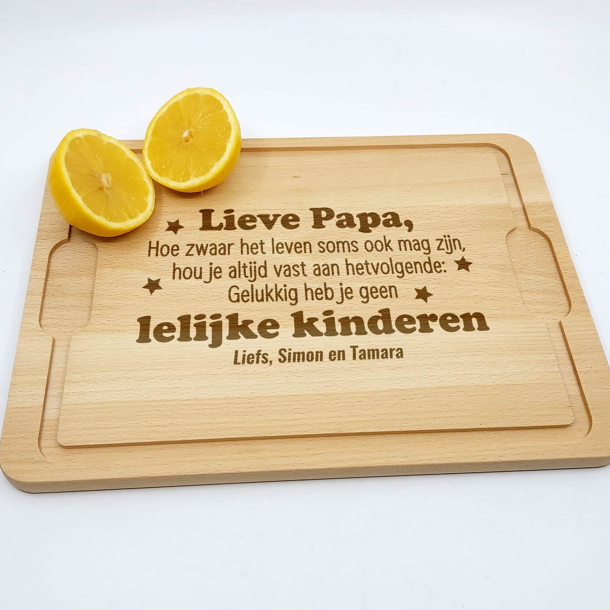 Geen lelijke kinderen - Snijplank - Bella Mia