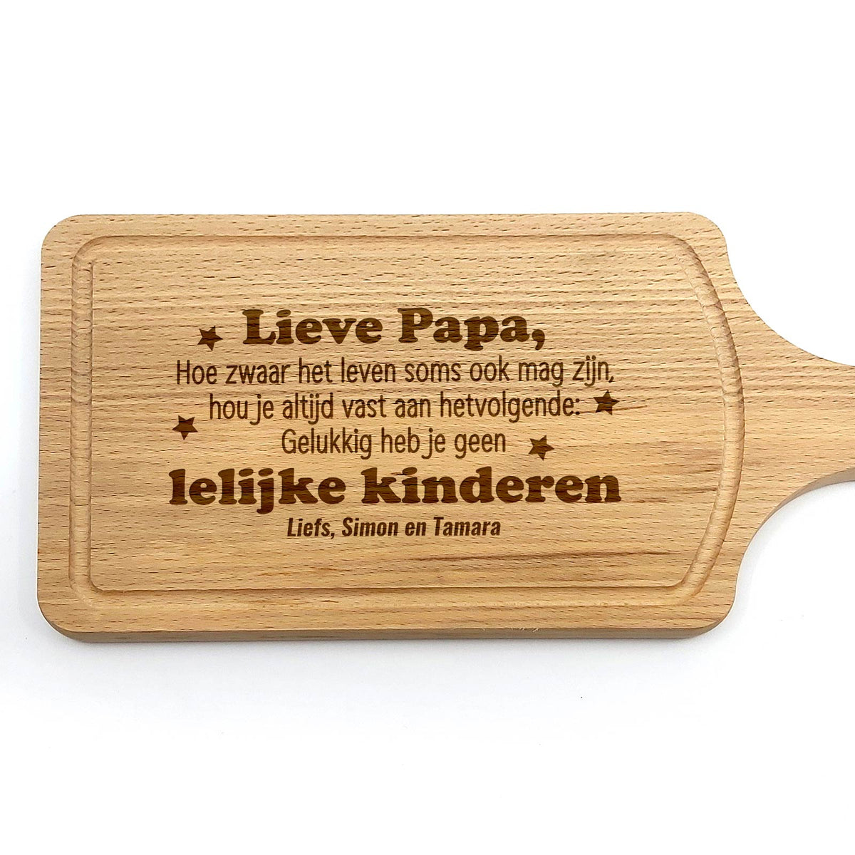 Geen lelijke kinderen - Snijplank - Bella Mia