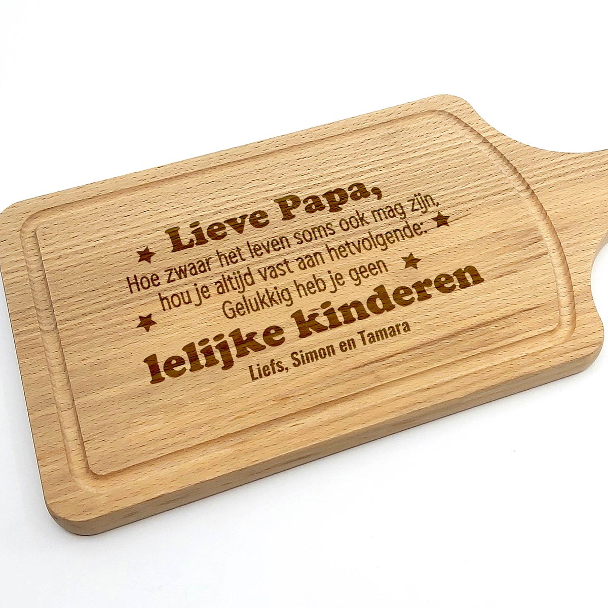 Geen lelijke kinderen - Snijplank - Bella Mia