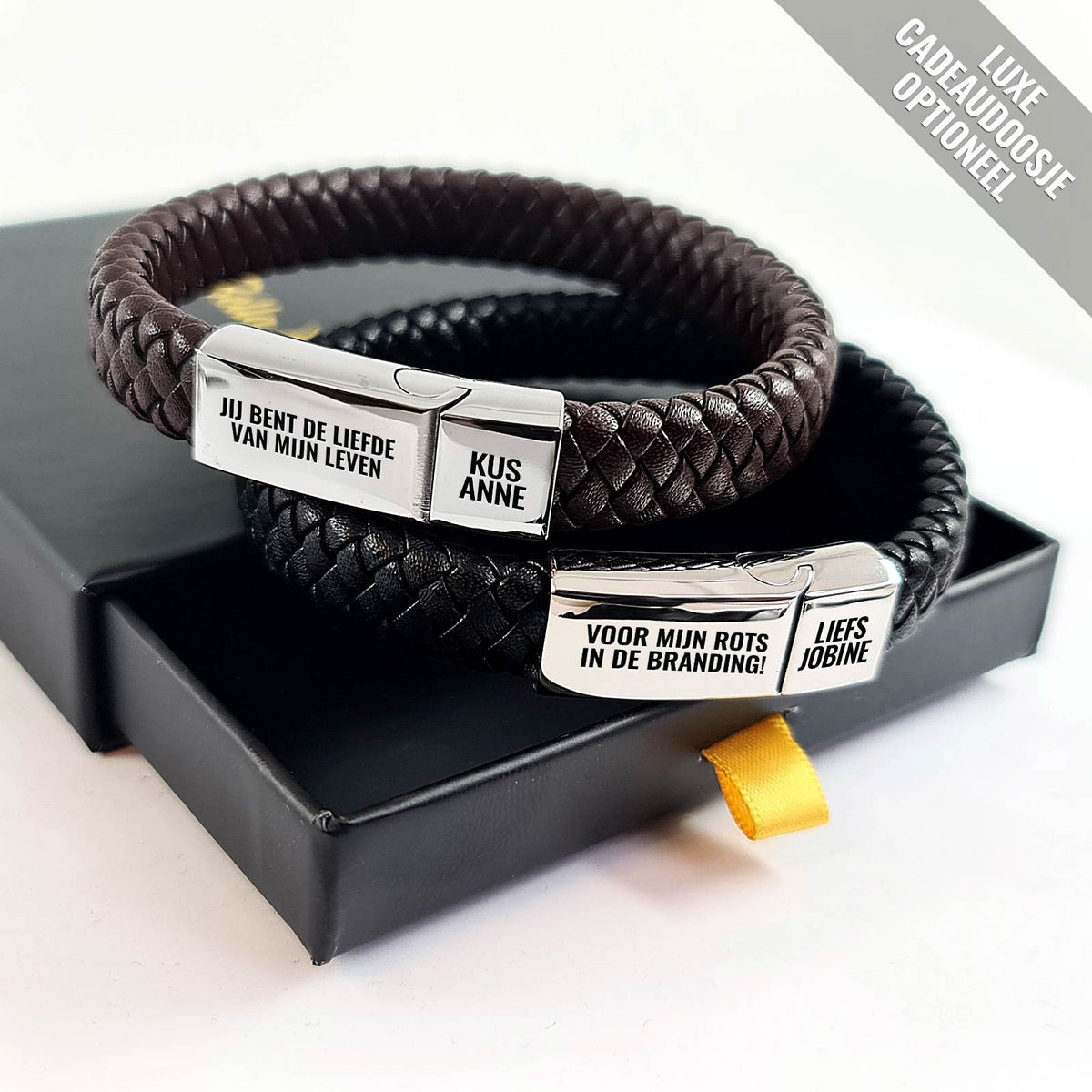 Gepersonaliseerde Valentijnsarmband - Bella Mia