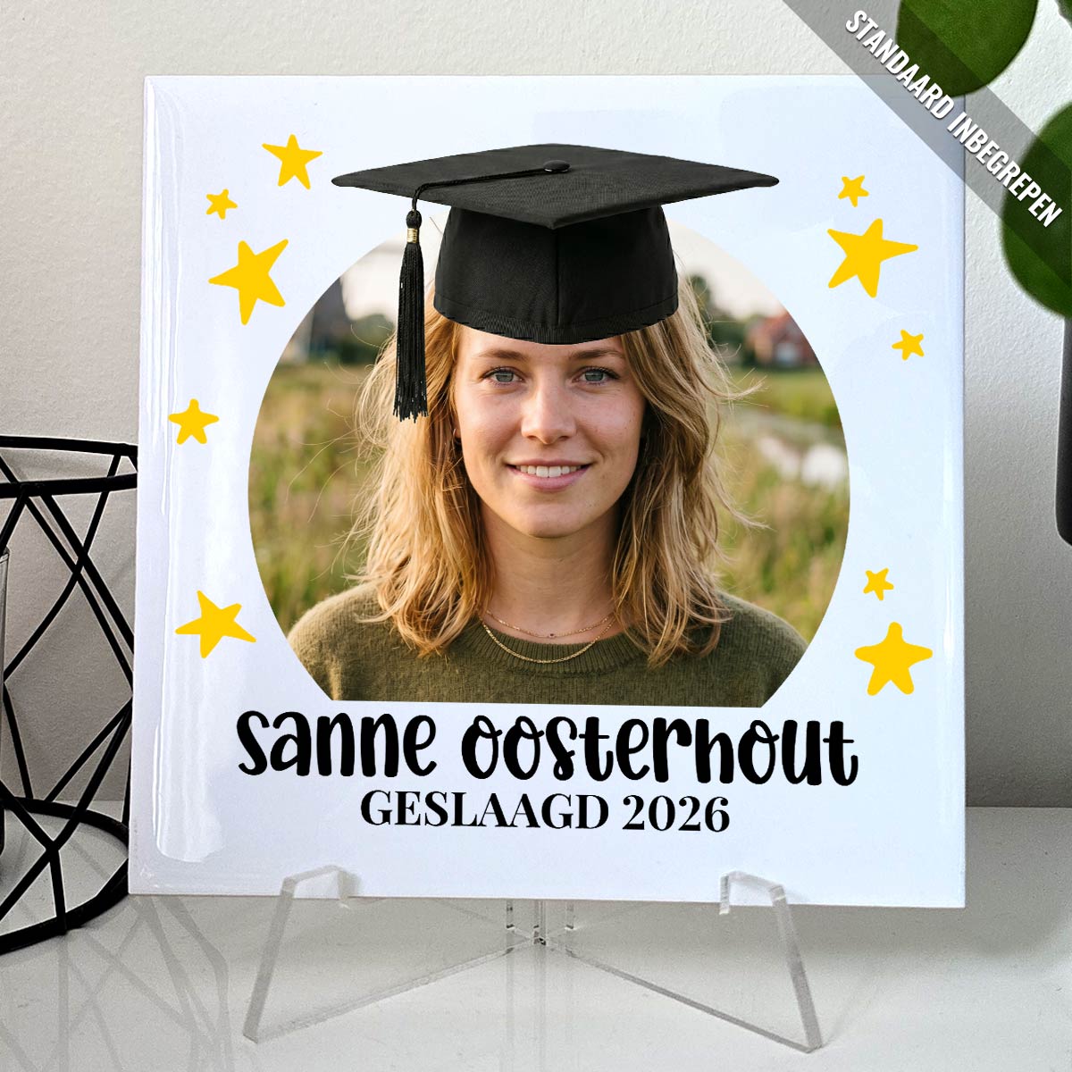 Geslaagd - Fototegeltje - Bella Mia