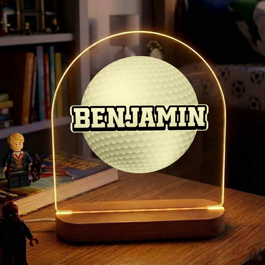 Golflampje met eigen naam! - Bella Mia