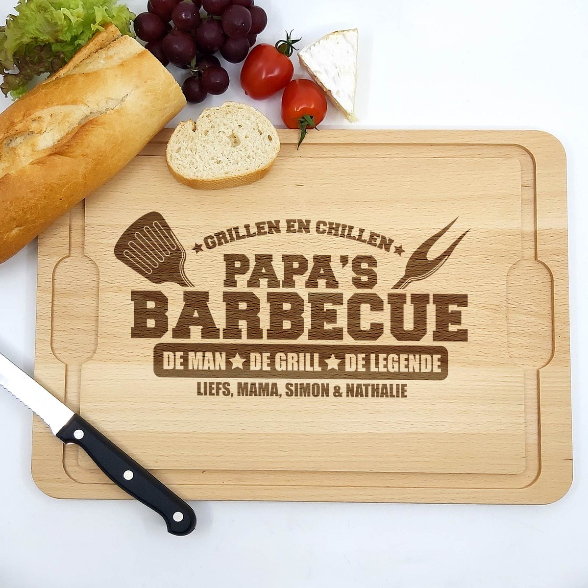 Grillen en Chillen - Snijplank - Bella Mia