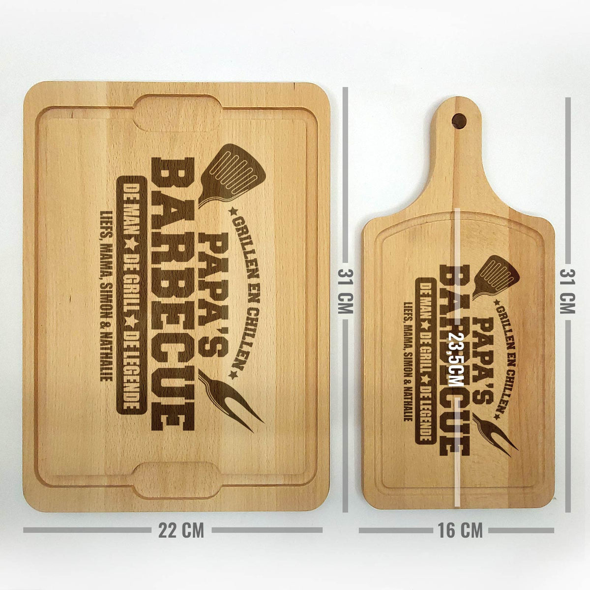 Grillen en Chillen - Snijplank - Bella Mia