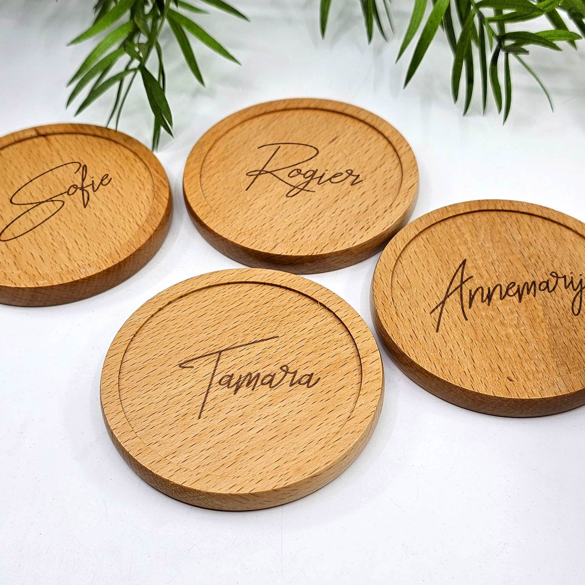 Handgeschreven Namen - Onderzetters - Bella Mia