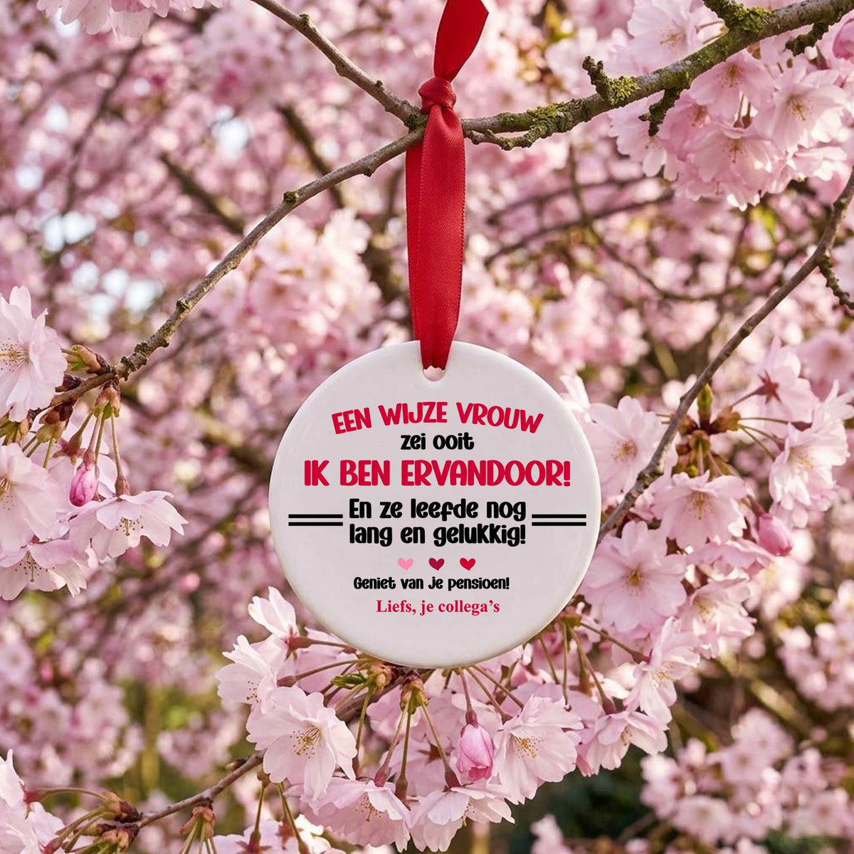 Ik ben ervandoor - cadeau pensioen - Bella Mia