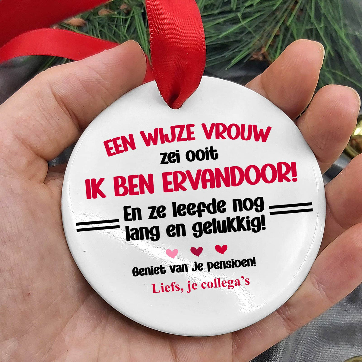 Ik ben ervandoor - cadeau pensioen - Bella Mia