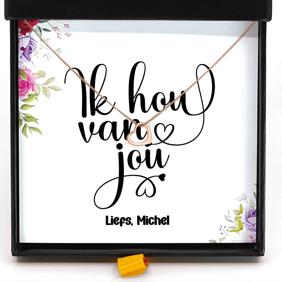 Ik hou van jou Ketting - Bella Mia