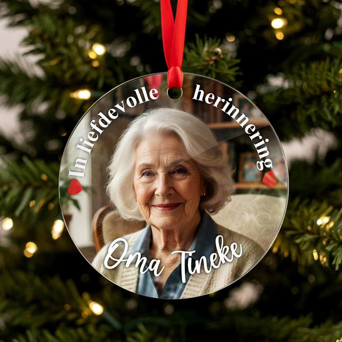 In Liefdevolle herinnering - Fotokerstbal - Bella Mia