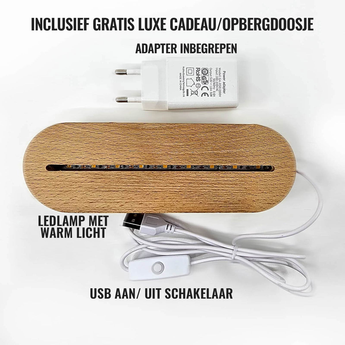 In liefdevolle herinnering hond/kat ledlamp - Bella Mia