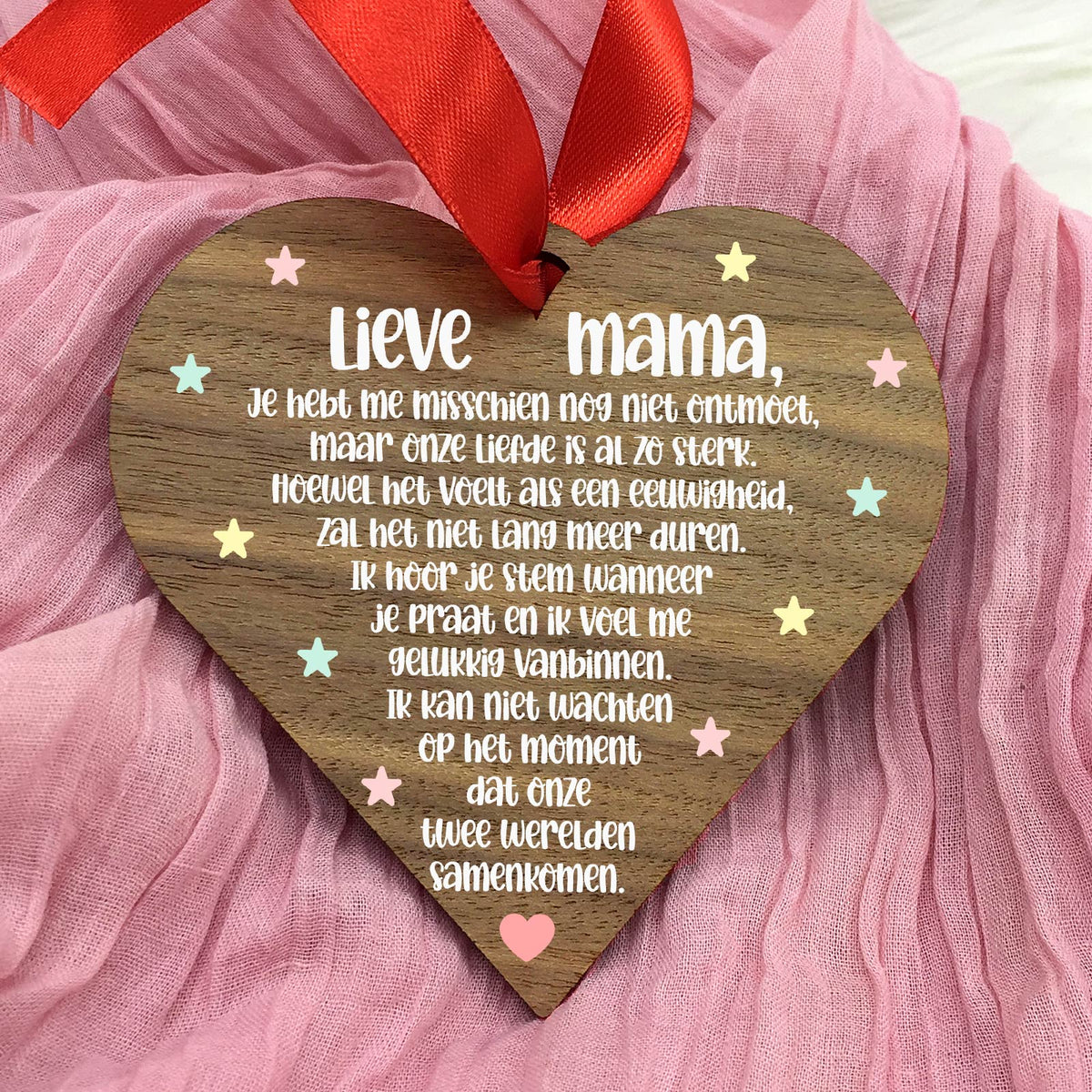 Je hebt met nog niet ontmoet - Hart van walnoot - Bella Mia