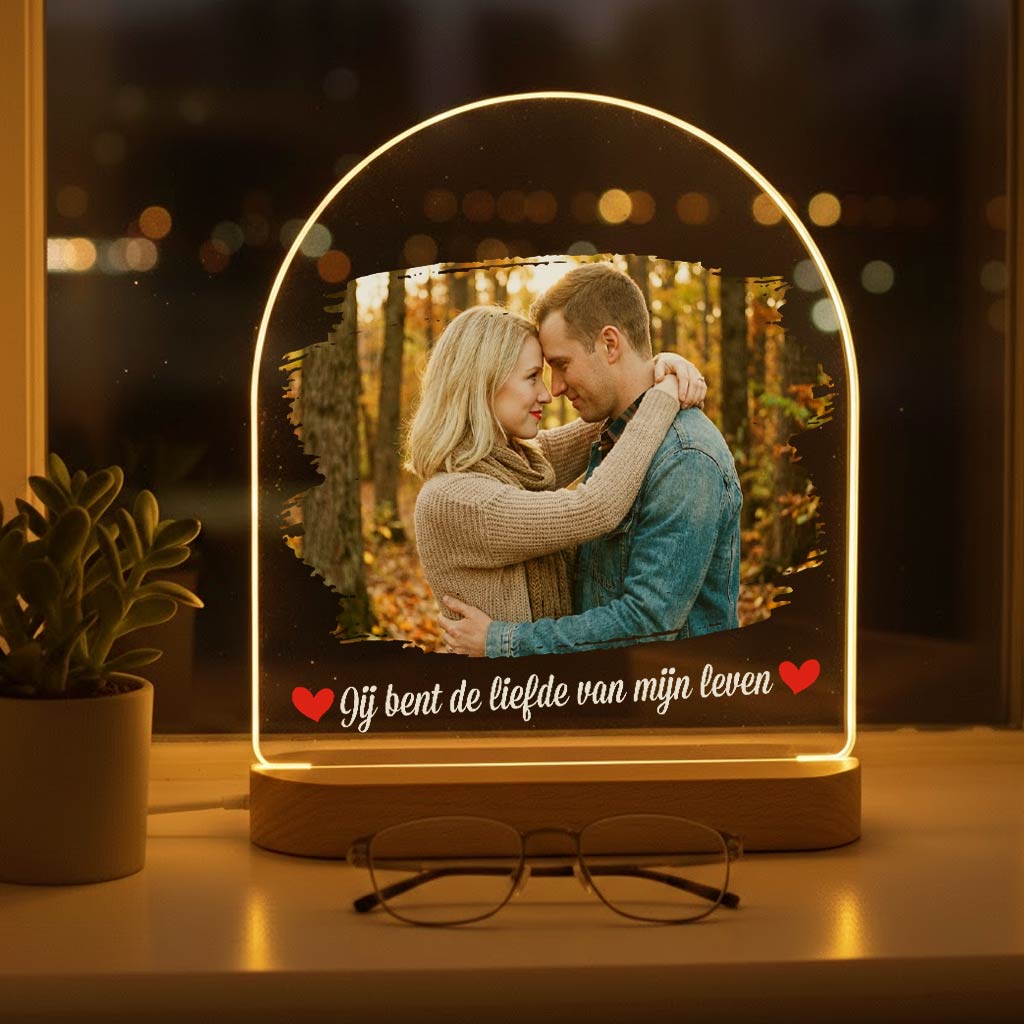 Jij bent de Liefde van mijn leven - Fotolamp - Bella Mia