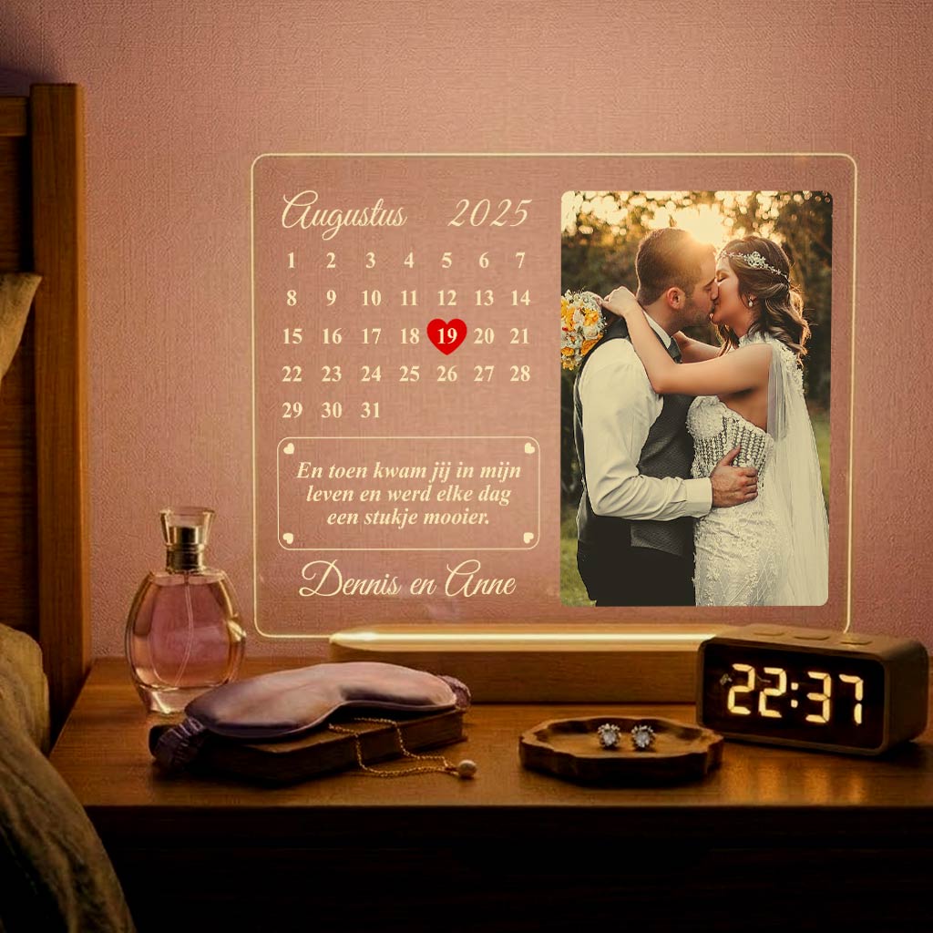 Kalender Fotolamp - Bella Mia