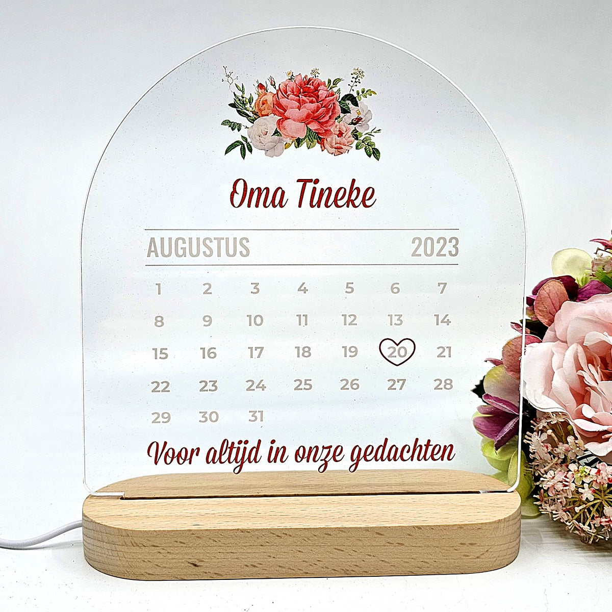 Kalender - Ledlamp - Bella Mia