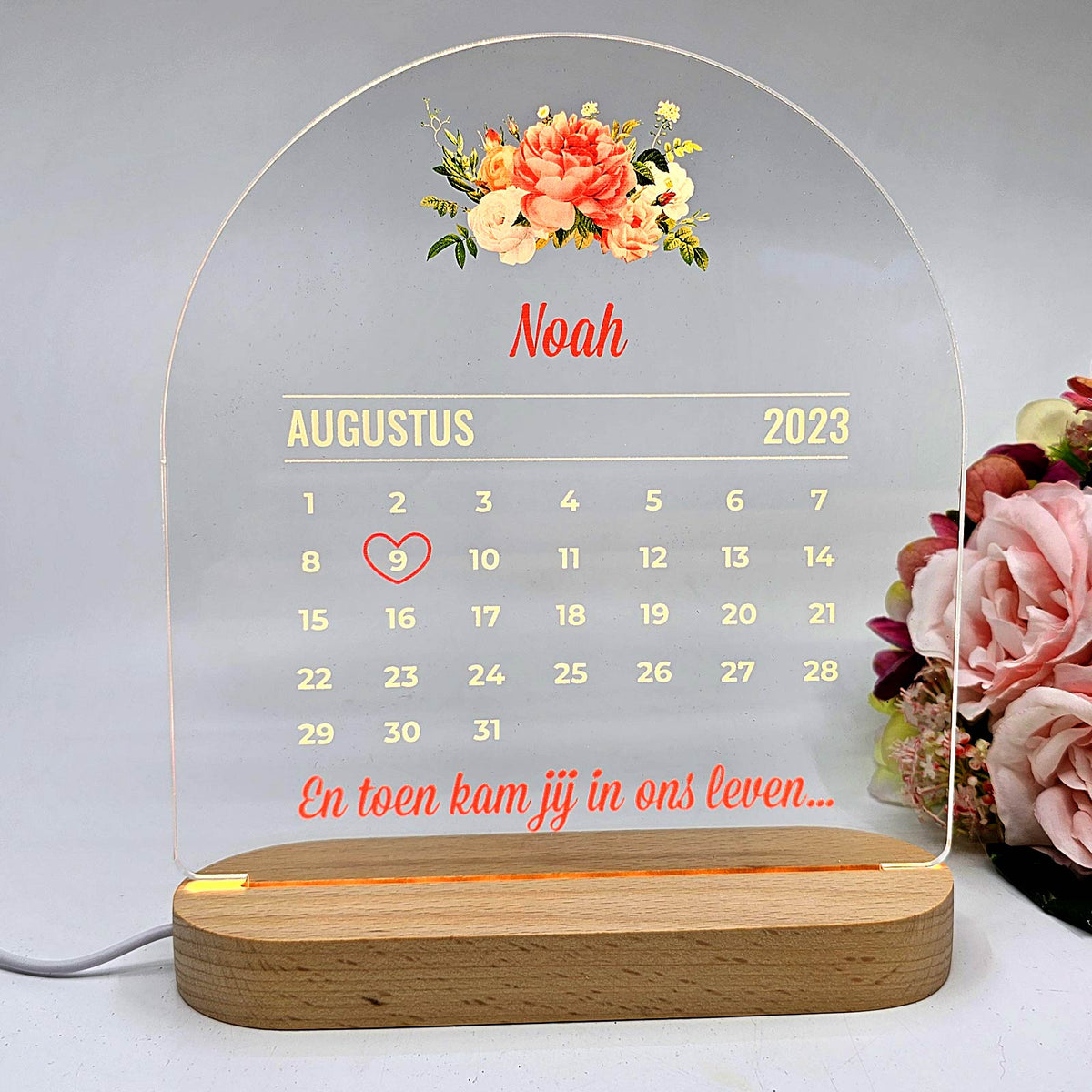 Kalender - Ledlamp - Bella Mia