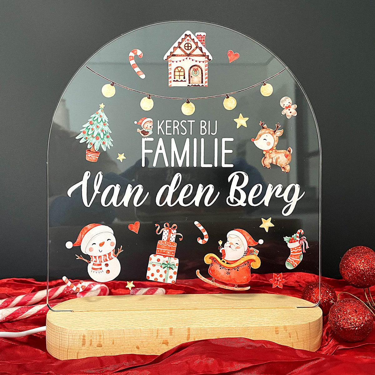 Kerst bij Familie... - Ledlamp - Bella Mia