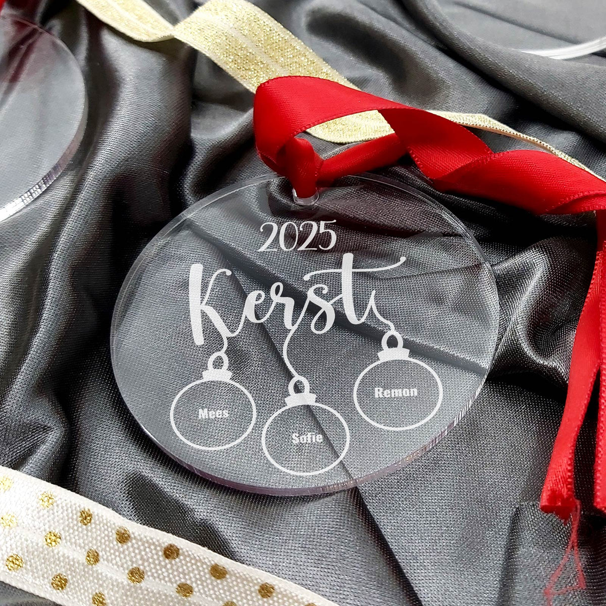 Kerstballen Bal! Plexiglas Kerstbal - Bella Mia