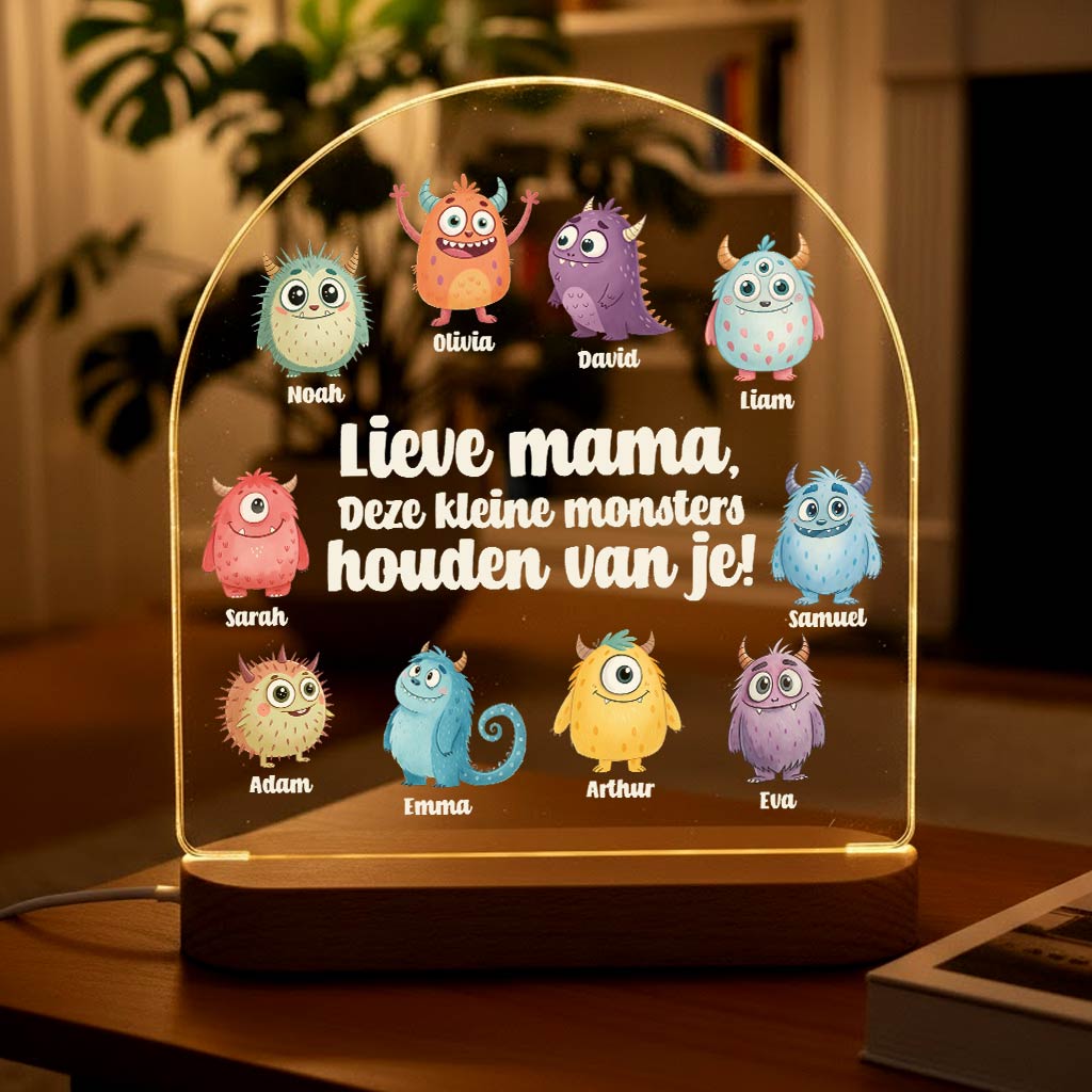 Kleine Monsters Ledlamp - Bella Mia