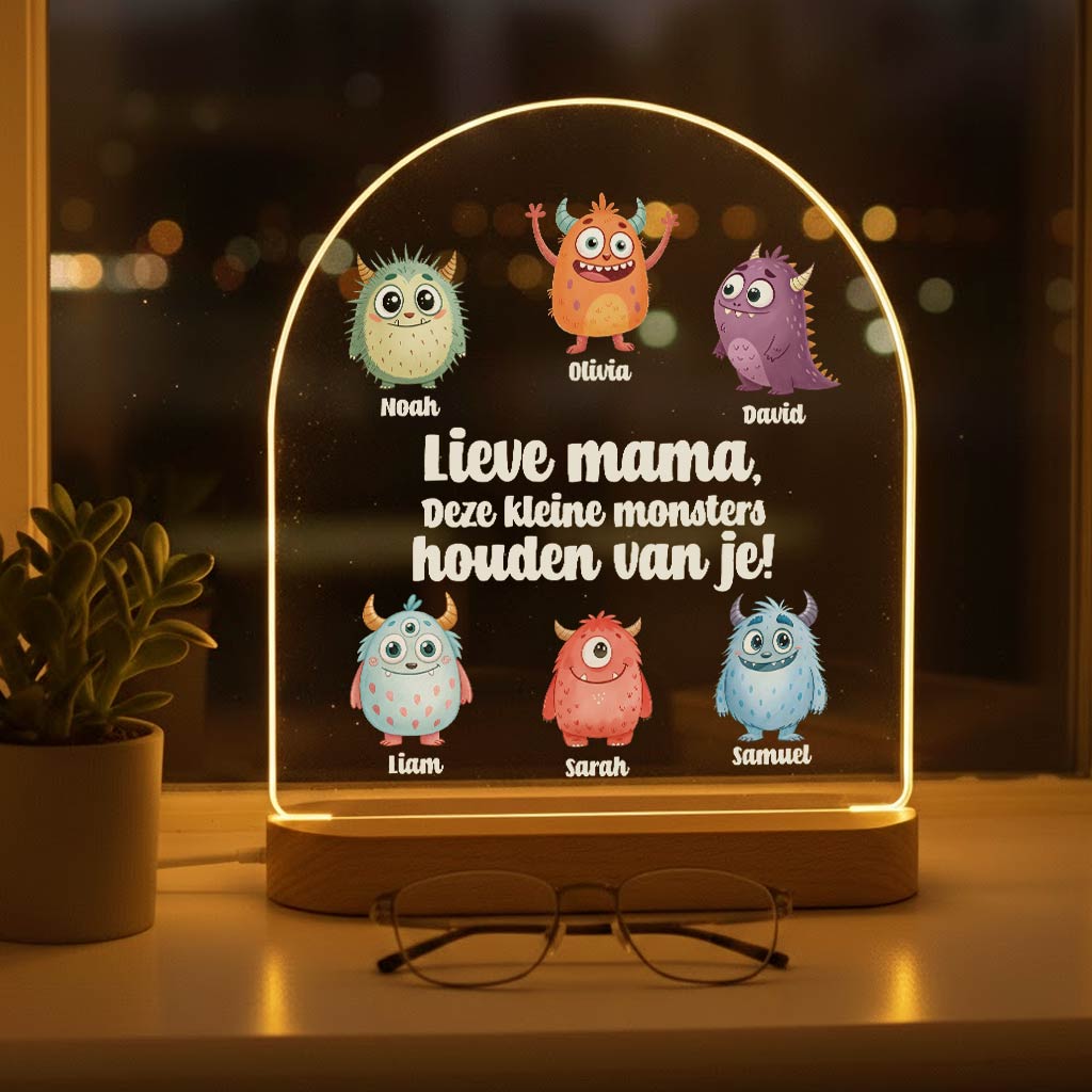 Kleine Monsters Ledlamp - Bella Mia