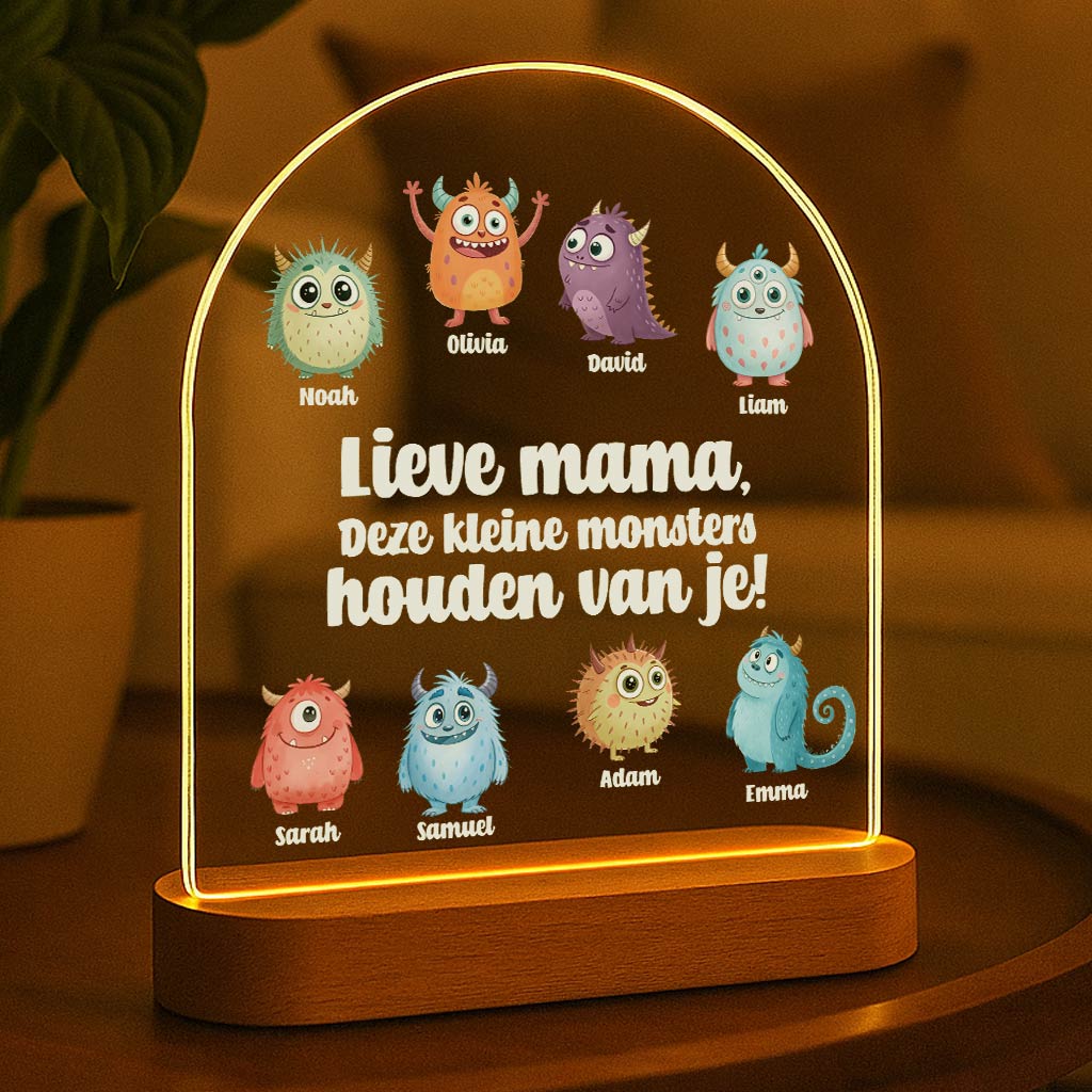 Kleine Monsters Ledlamp - Bella Mia