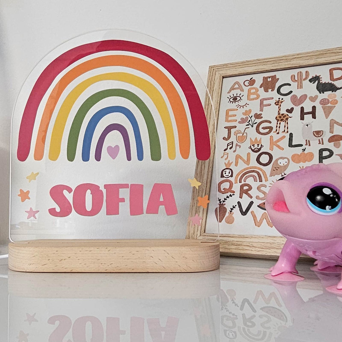 Kleurrijke regenboog Ledlamp - Bella Mia