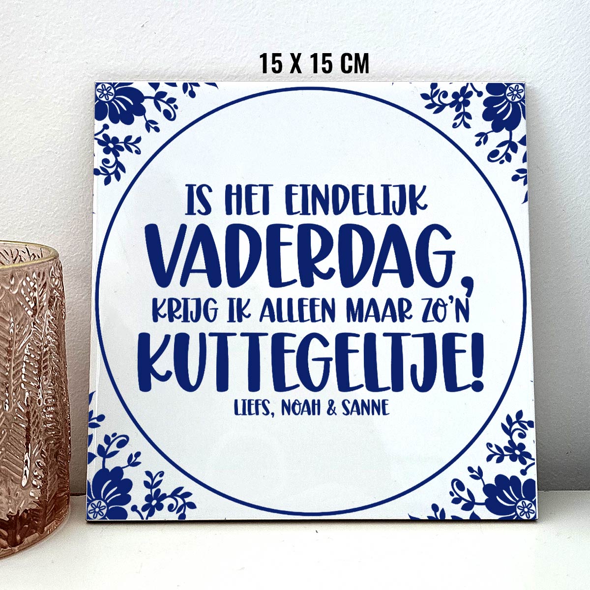 K*ttegeltje voor Vaderdag - Bella Mia