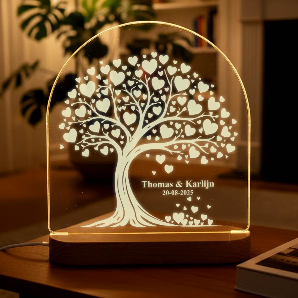 Liefdesboom - Ledlampje - Bella Mia