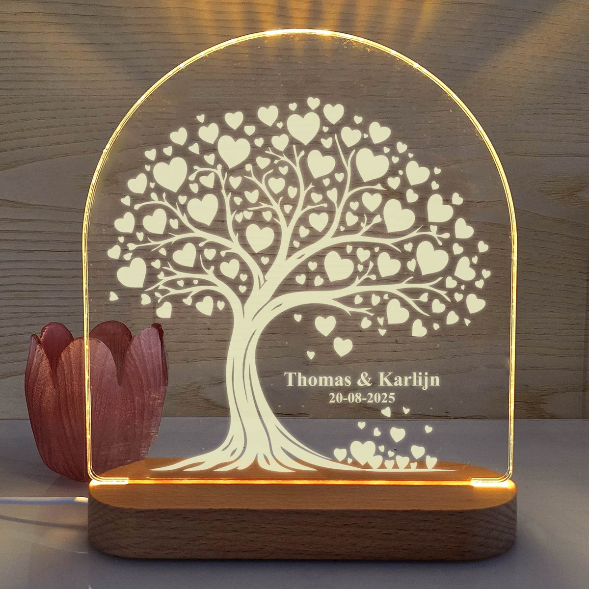 Liefdesboom - Ledlampje - Bella Mia