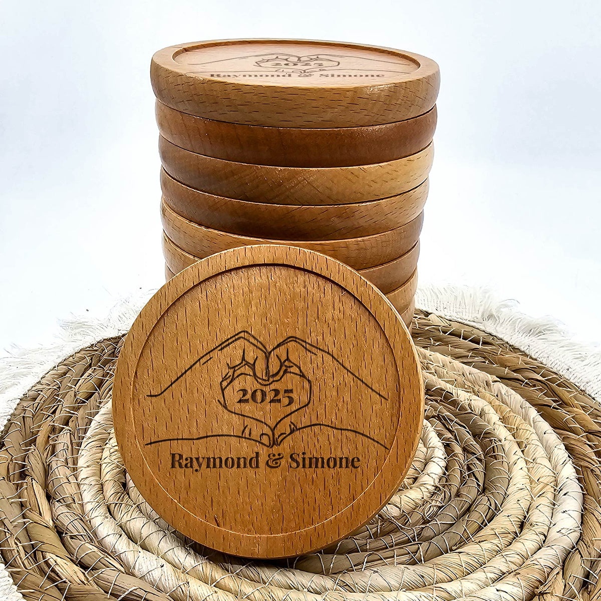 Liefdeshanden - Onderzetter - Bella Mia