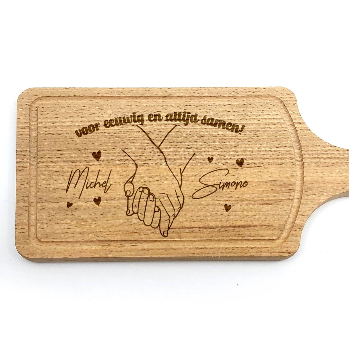Liefdeshanden - Snijplank - Bella Mia
