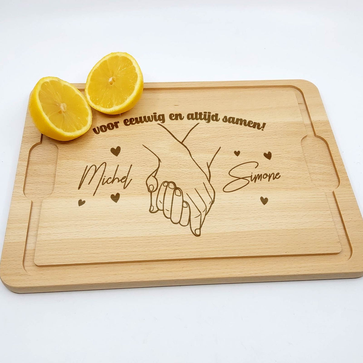 Liefdeshanden - Snijplank - Bella Mia