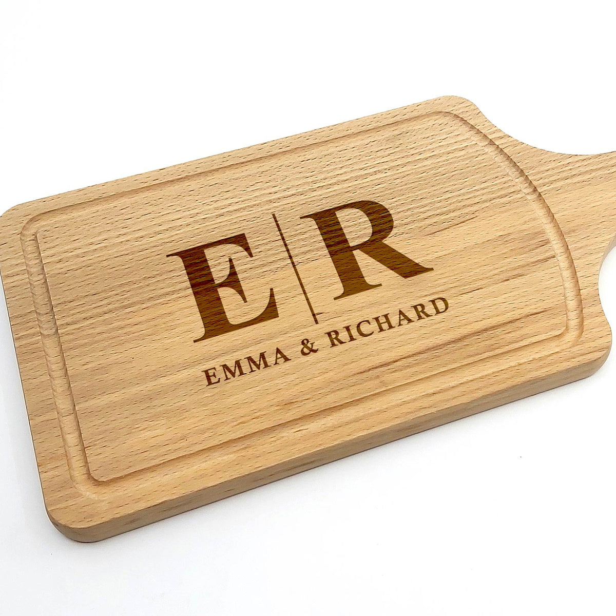 Liefdesinitialen - Snijplank - Bella Mia