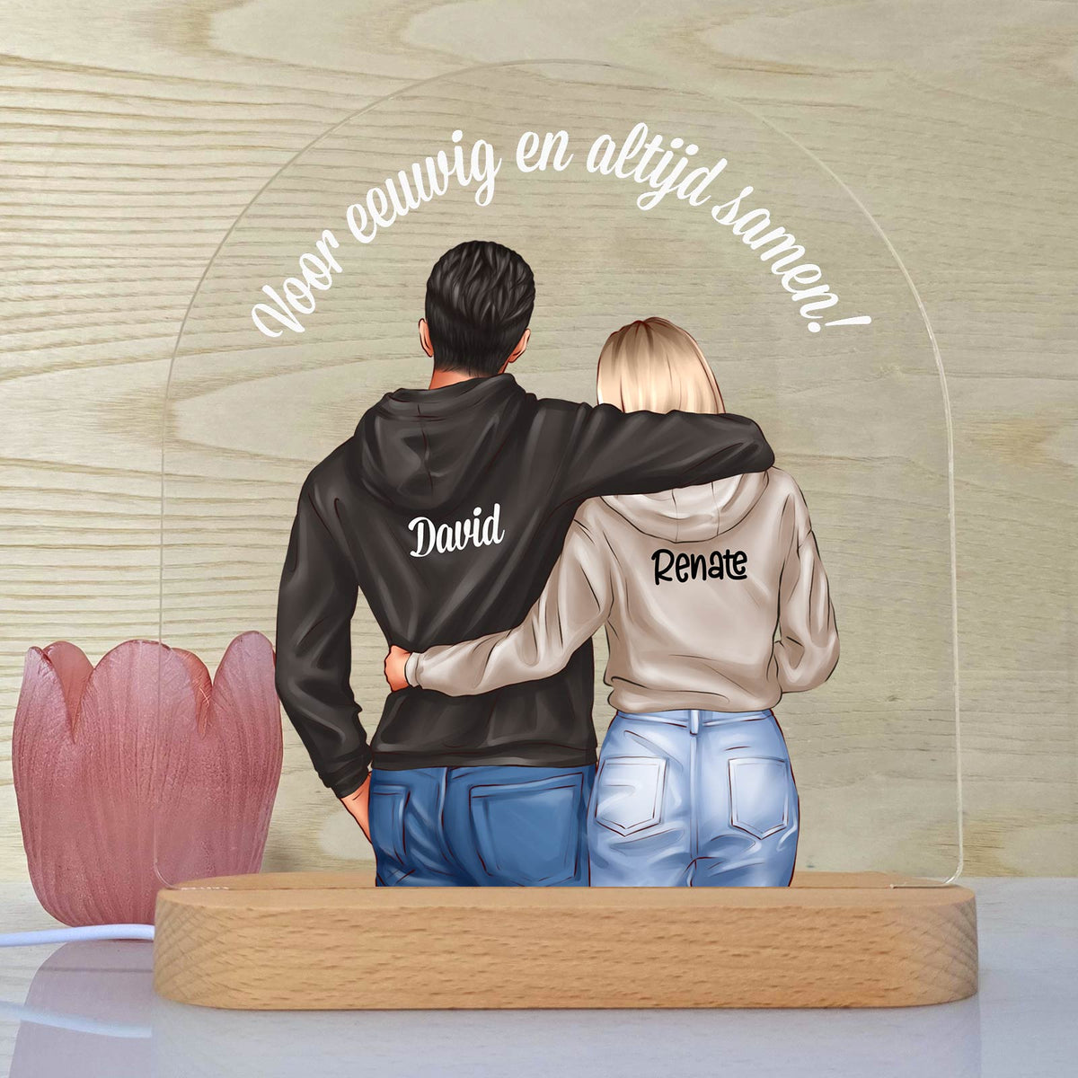 Liefdeskoppel Ledlamp - Bella Mia