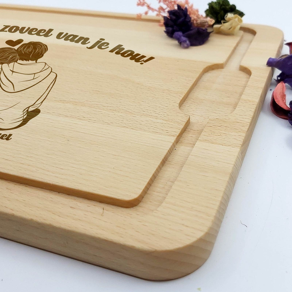 Liefdeskoppel - Snijplank - Bella Mia