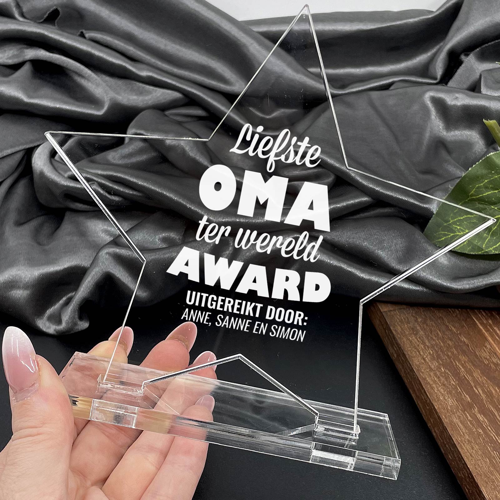 Liefste Oma Ter Wereld Award - Bella Mia