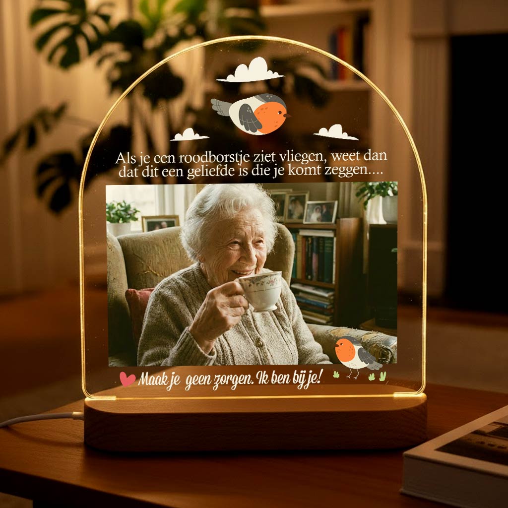 Maak je geen zorgen Fotolamp - Bella Mia