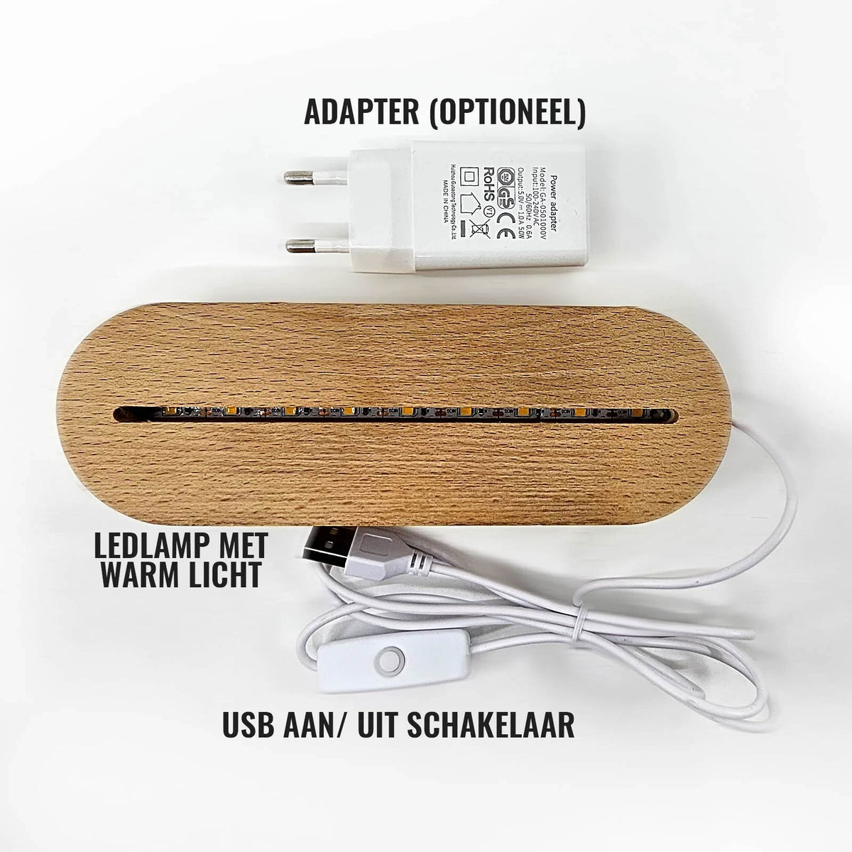 Maak je geen zorgen - Ledlamp - Bella Mia