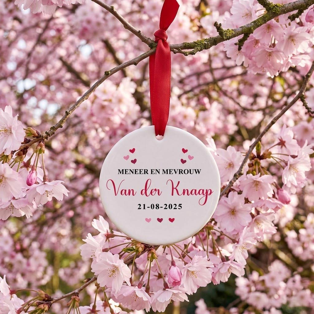 Meneer en mevrouw - Ornament van Keramiek - Bella Mia