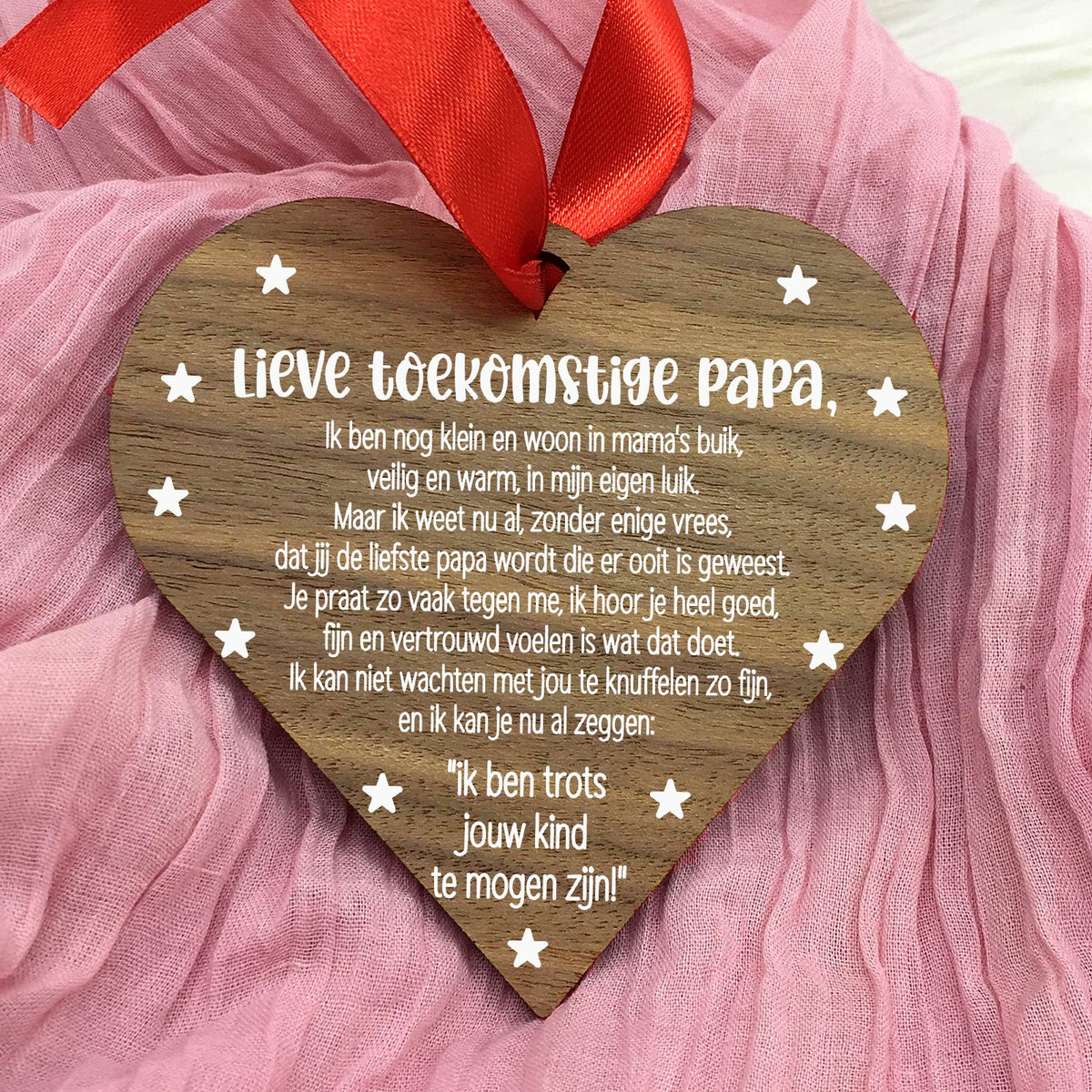 Mijn toekomstige papa - Hart van walnoot - Bella Mia