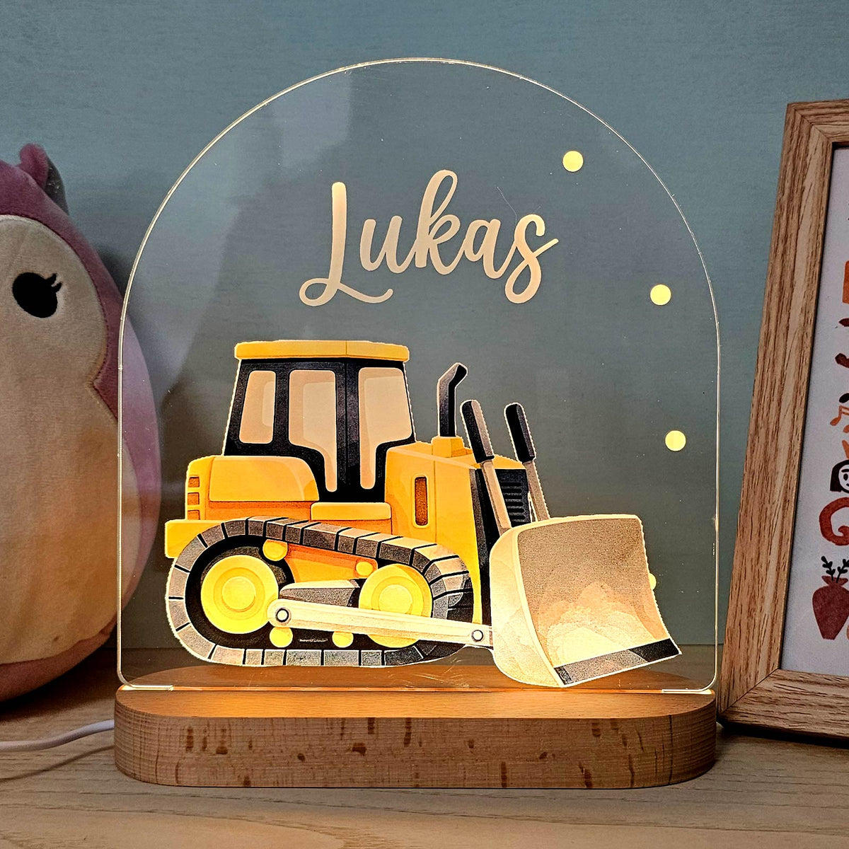 Nachtlampje voor de echte bouwer! - Bella Mia