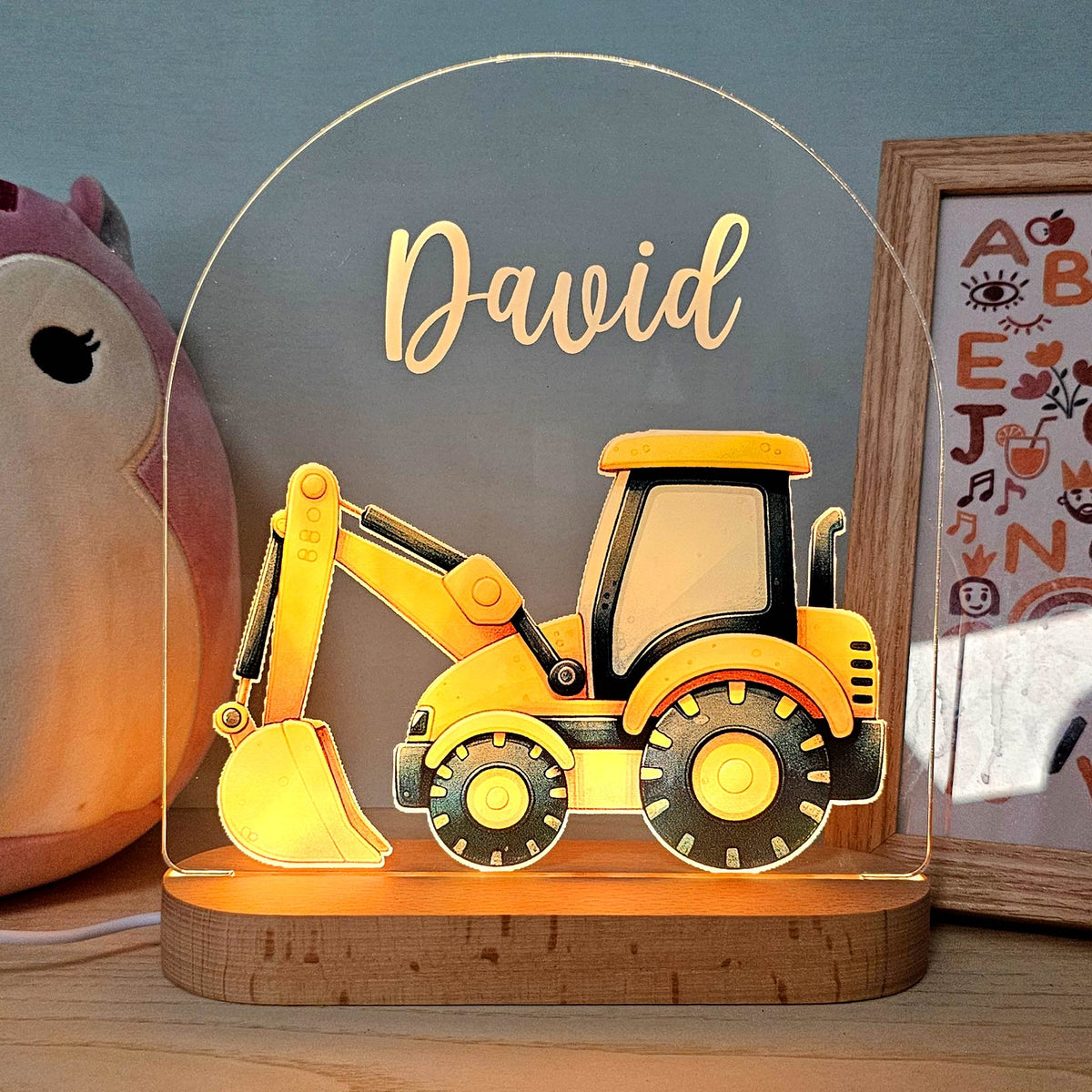 Nachtlampje voor de echte bouwer! - Bella Mia