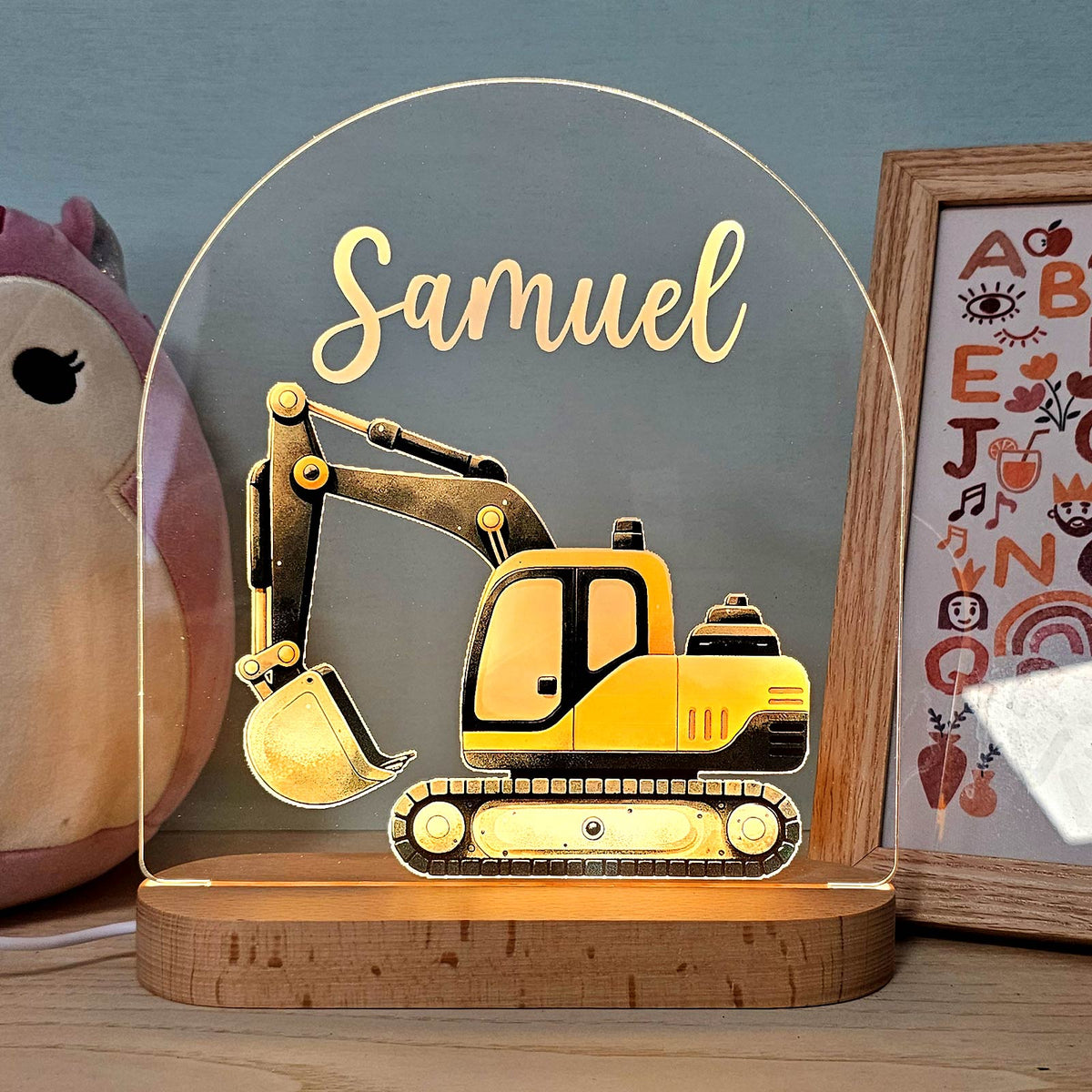 Nachtlampje voor de echte bouwer! - Bella Mia