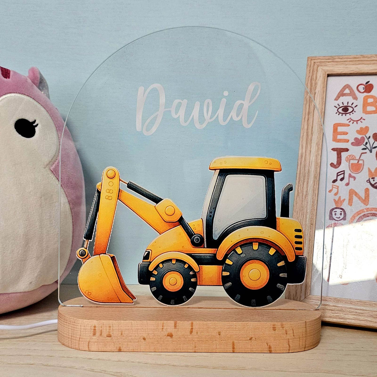 Nachtlampje voor de echte bouwer! - Bella Mia