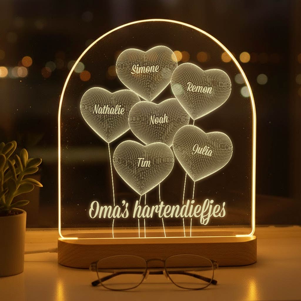 Oma's Hartendiefjes Ledlampje - Bella Mia