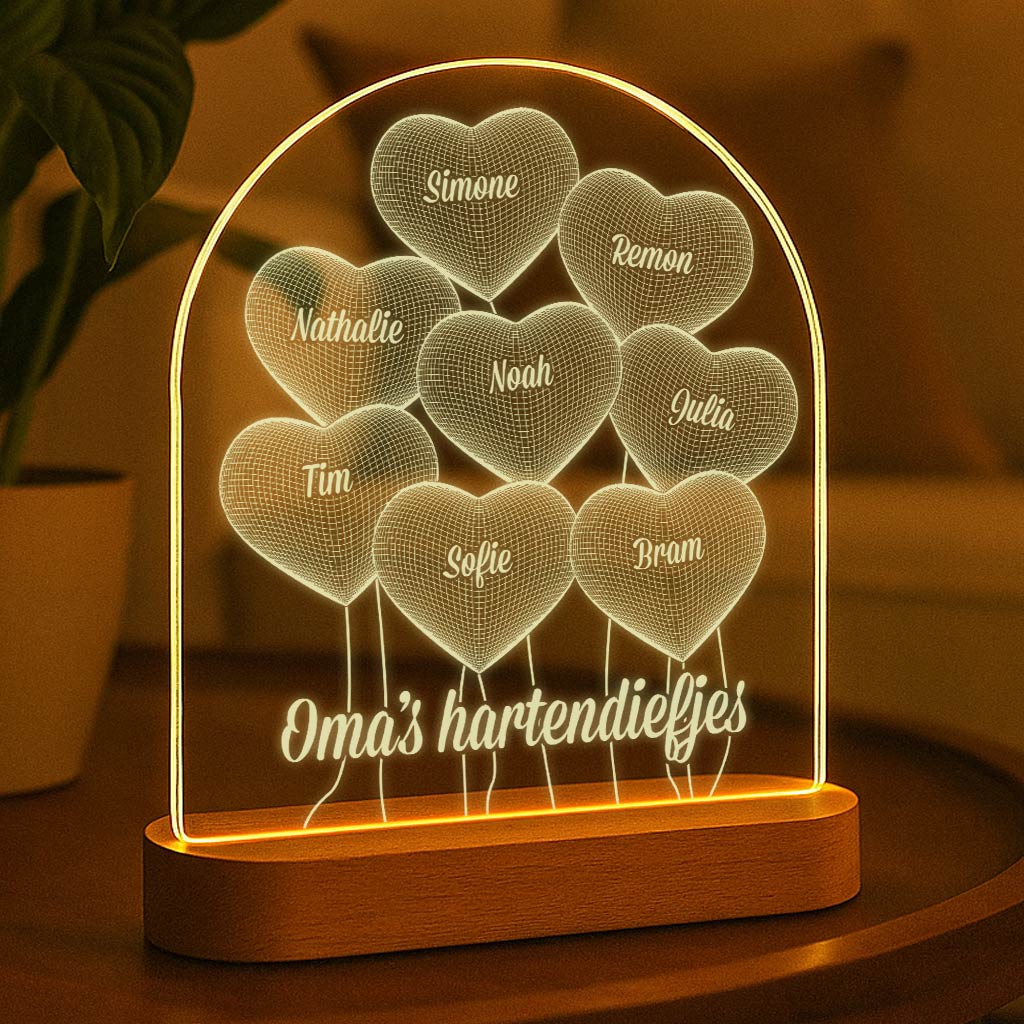 Oma's Hartendiefjes Ledlampje - Bella Mia