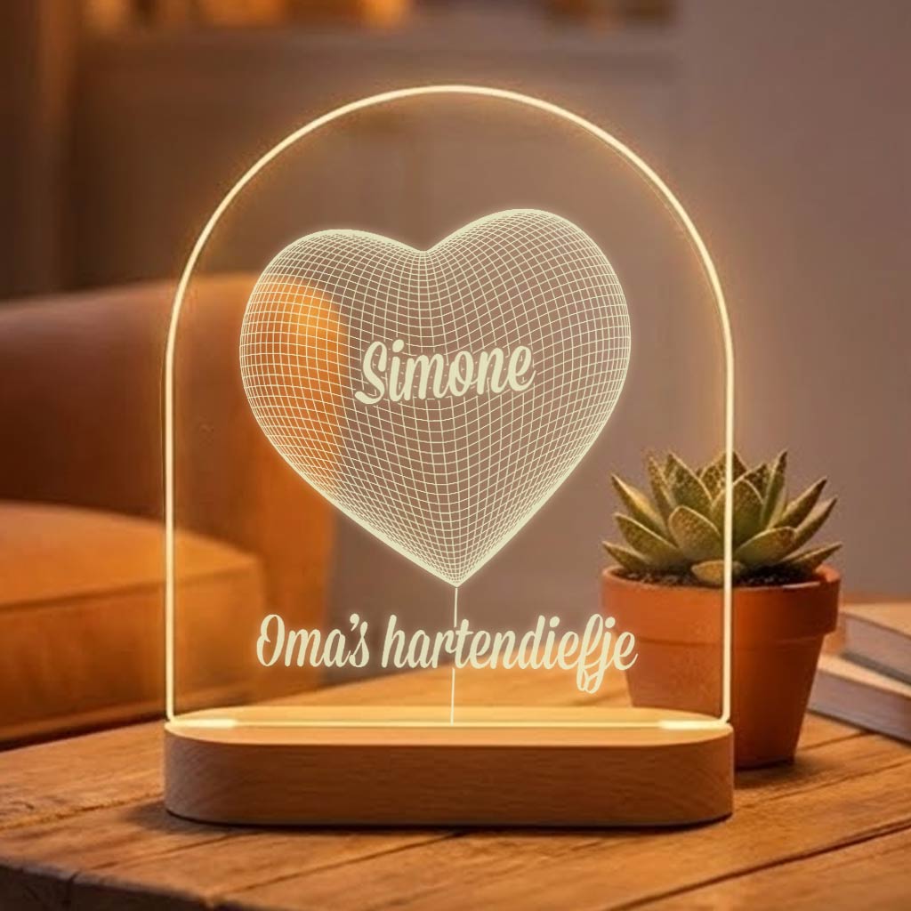 Oma's Hartendiefjes Ledlampje - Bella Mia